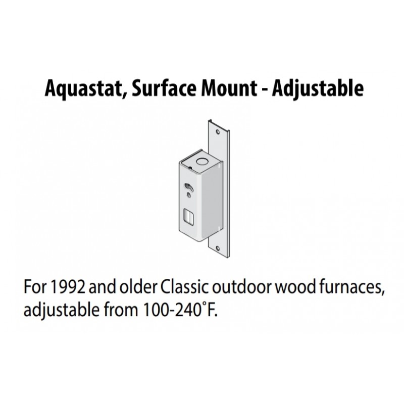 Adjustable Aquastat, Surface Mount