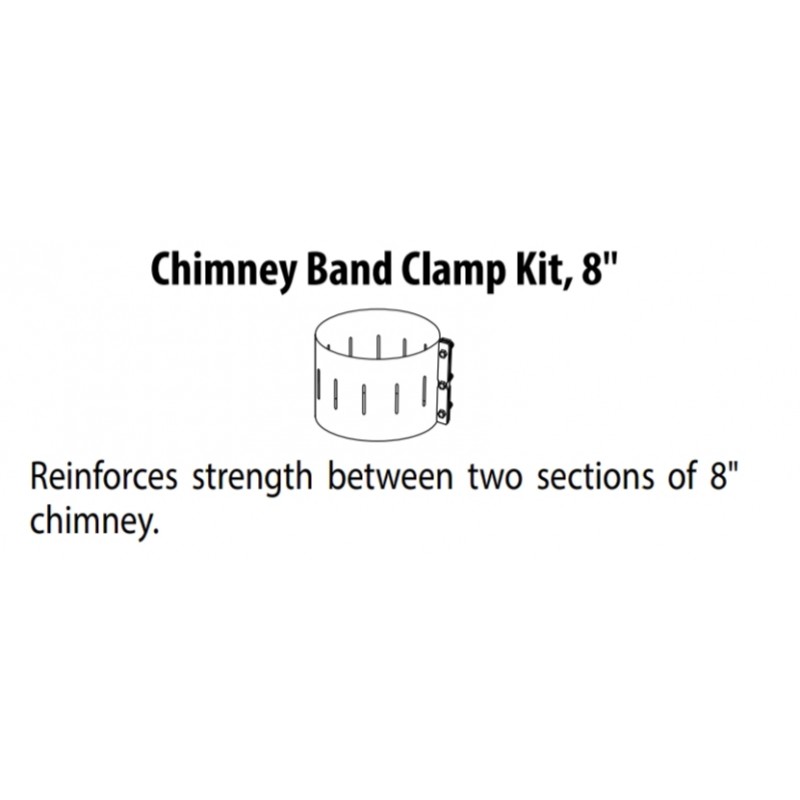 8″ Chimney Band Clamp Kit