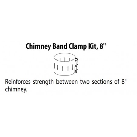 8″ Chimney Band Clamp Kit