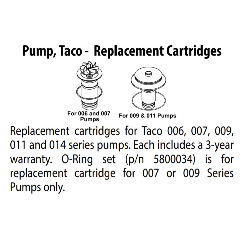 Taco 014 Replacement Cartridge
