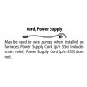 Power Supply Cord, 32"