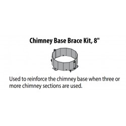 8″ Chimney Base Brace Kit
