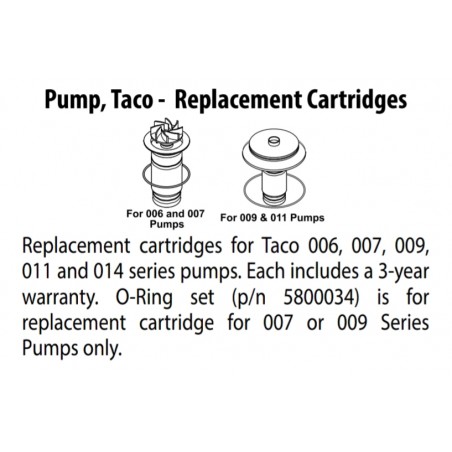 Taco 007 Replacement Cartridge