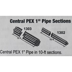 Central Pex 1'' X 10' STRAIGHT