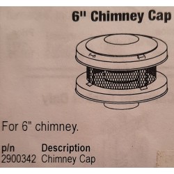 6'' chimney cap