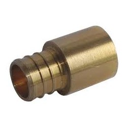 PEX Adapter 1" PEX x 1" Sweat Fitting