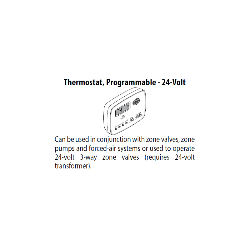 used Programmable 24 Volt Thermostat