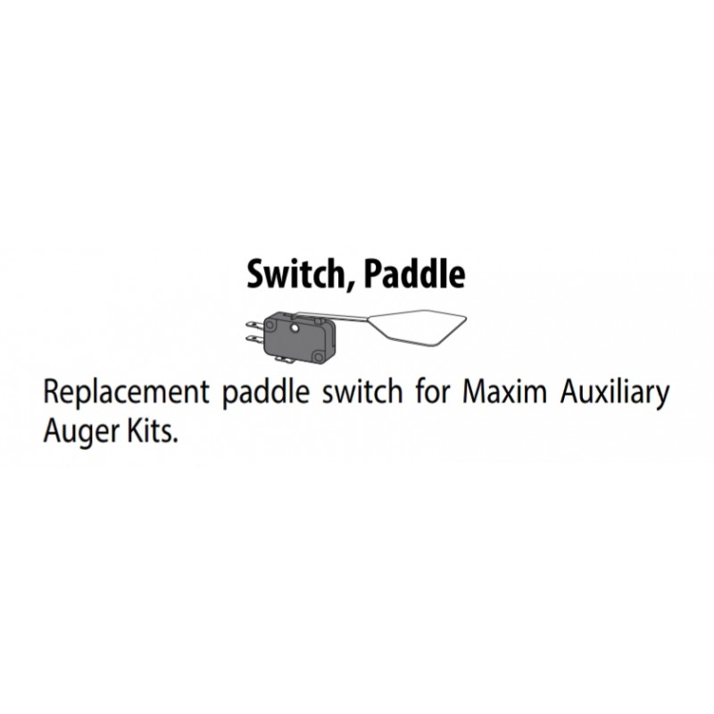 Replacement paddle switch for Maxim Auxiliary Auger Kits