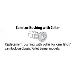 Bushing(2) with collar(2) for cam latch/cam lock