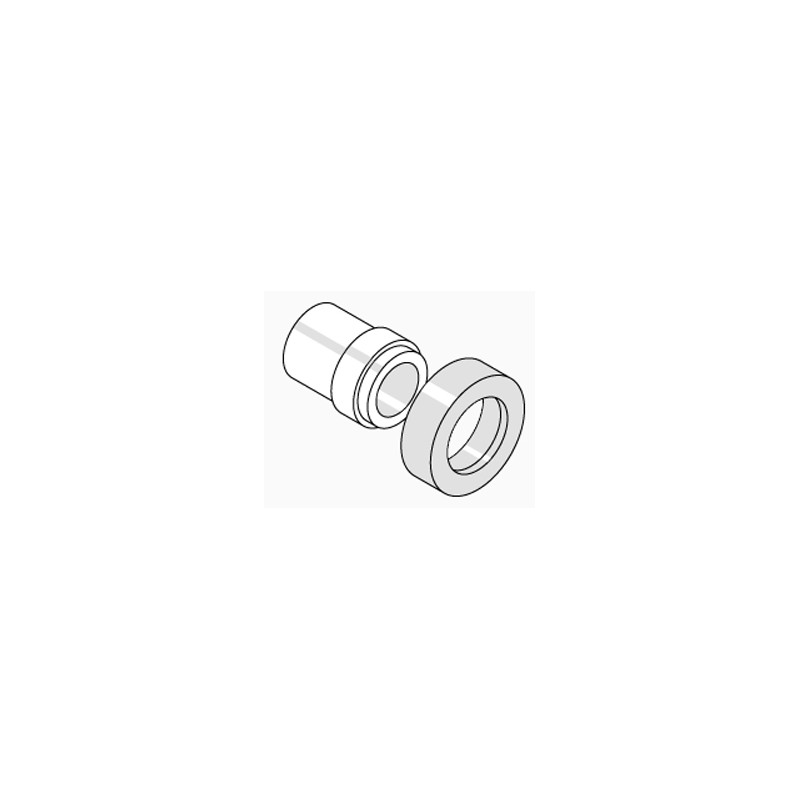 Bushing with collar for cam latch/cam lock.