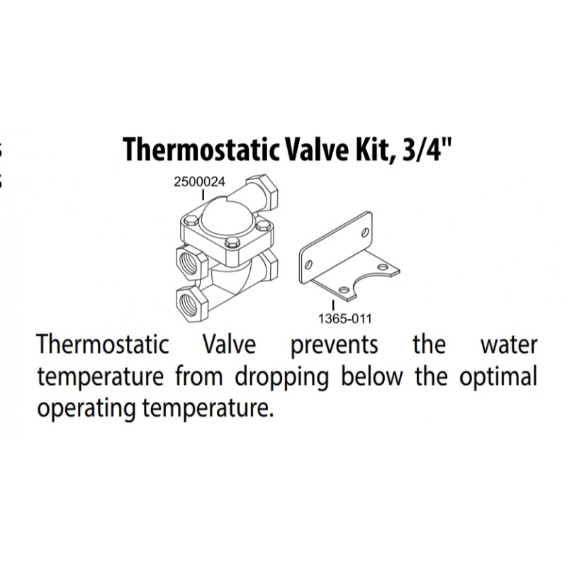 Mounting Bracket for 3/4" NPT Thermostatic Valve