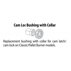 Bushing with collar for cam latch/cam lock.