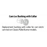Bushing with collar for cam latch/cam lock.
