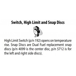 Snap Disc, 185-200˚F