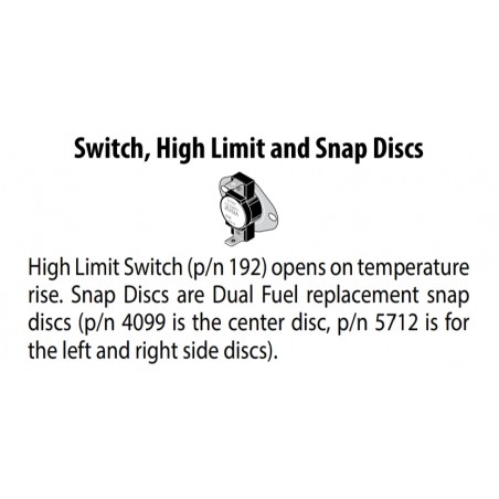 Snap Disc, 185-200˚F