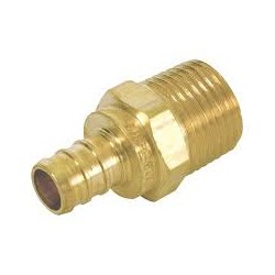 PEX Adapter, 3/4" PEX x 3/4" MIP fittings