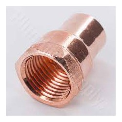 Adaptateur femelle, raccords en cuivre FIP 1" x 3/4"