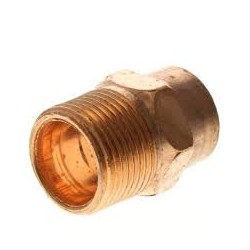 Male Adapter, 3/4" sweat x 3/4" MIP Copper fittings