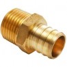 PEX Adapter, 1/2" PEX x 1/2" MIP fittings