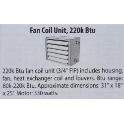 Fan coil unit 220K