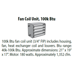 Fan coil unit 100K
