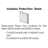 Insulation, Firebox Door - Maxim
