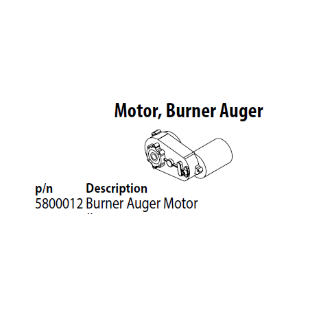 Maxim Burner Auger Motor