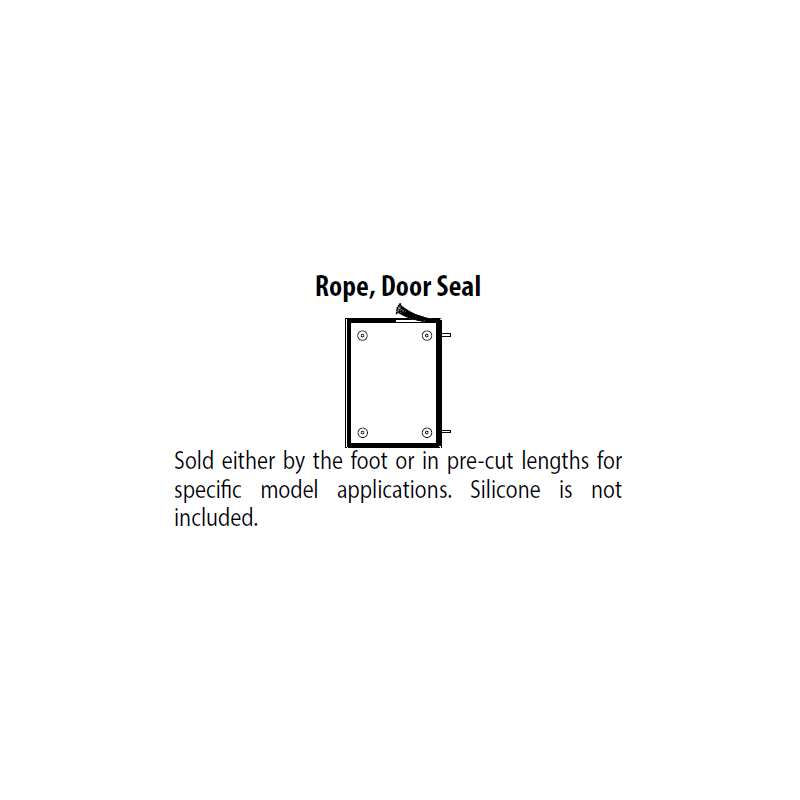 7/8'' Rope , Door seal