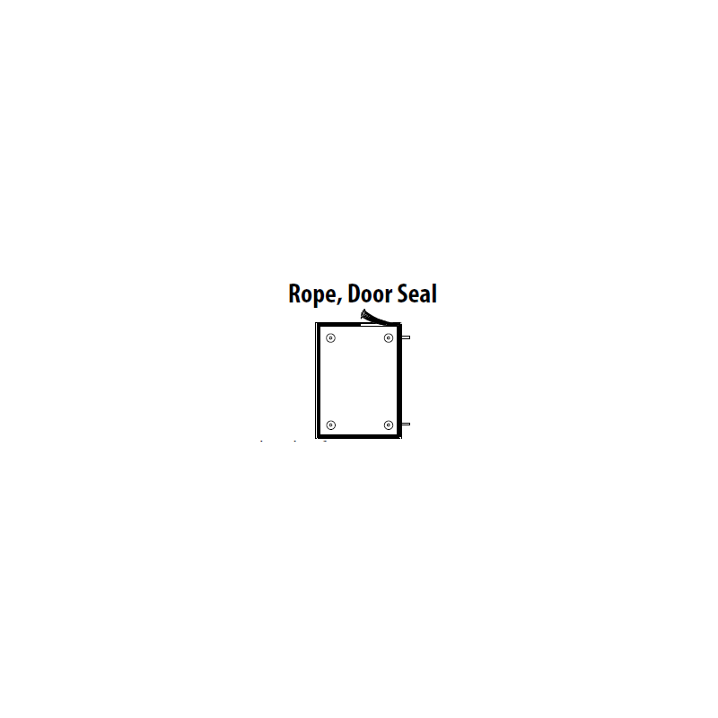 3/4'' Rope , Door seal