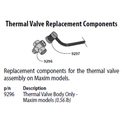 Thermal Valve Body Only - Maxim models
