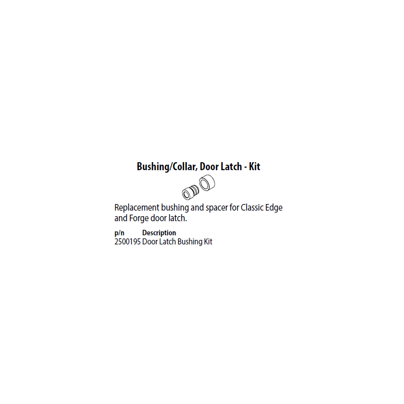 Door Latch Bushing Kit