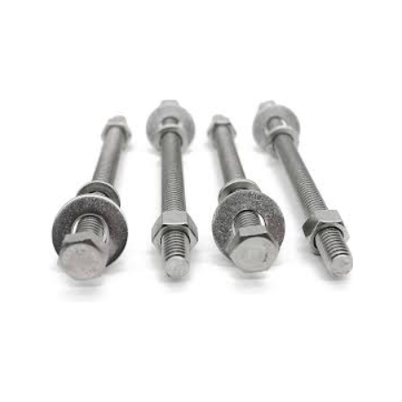 4 sets - 5/16 X 3 stainless steel bolt