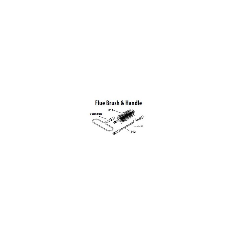 Flue brush handle (2900490)