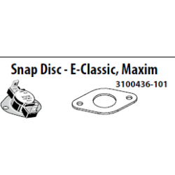 Central Boiler snap disc spacer 3100436-101